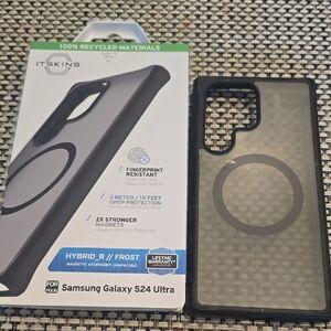 Hybrid R Frost Case for Samsung Galaxy S24 Ultra - Black